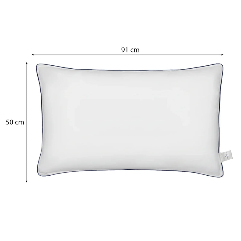 Almohadas king 50 x 91 cm.