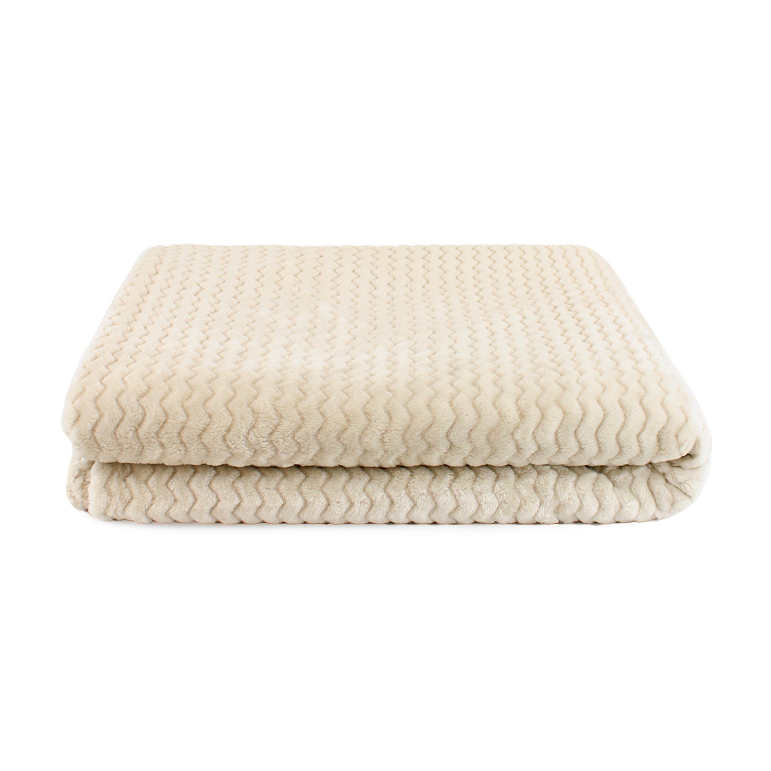 Manta de Cama Jacquard Franela suave