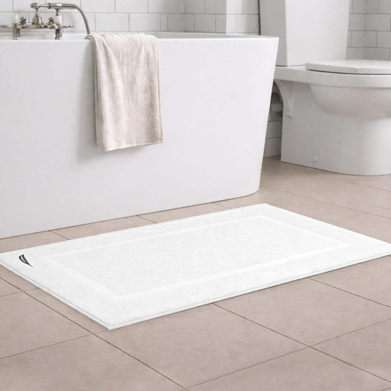 Alfombra de baño Signature blanco