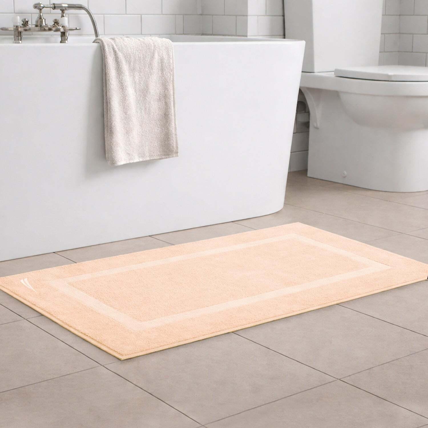 Alfombra de baño Signature beige
