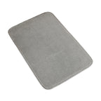 Alfombra de Baño Popcorn 40x60cm gris claro