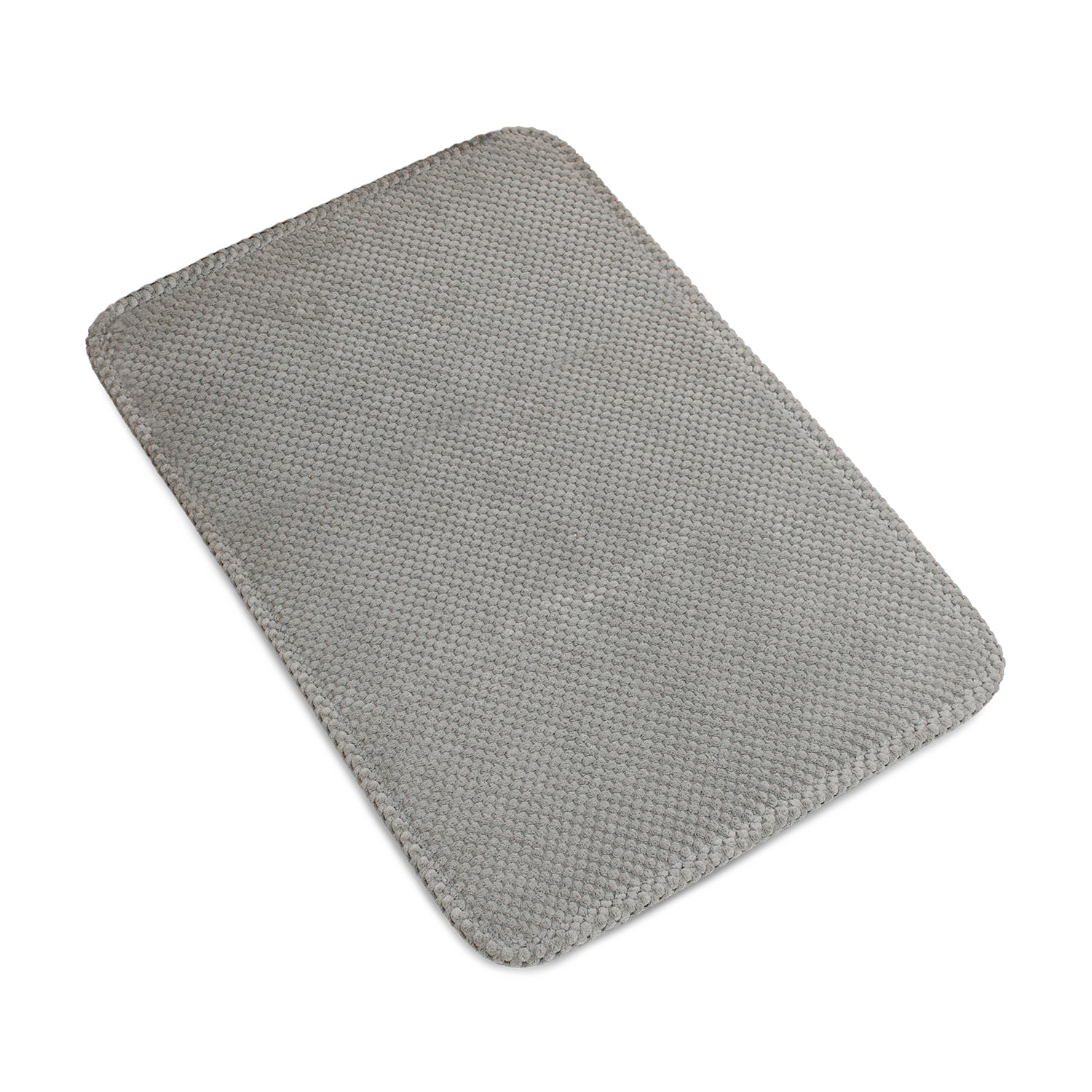 Alfombra de Baño Popcorn 40x60cm gris claro