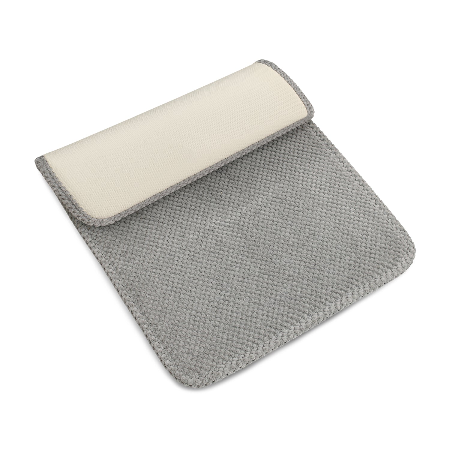 Alfombra de Baño Popcorn 40x60cm gris claro