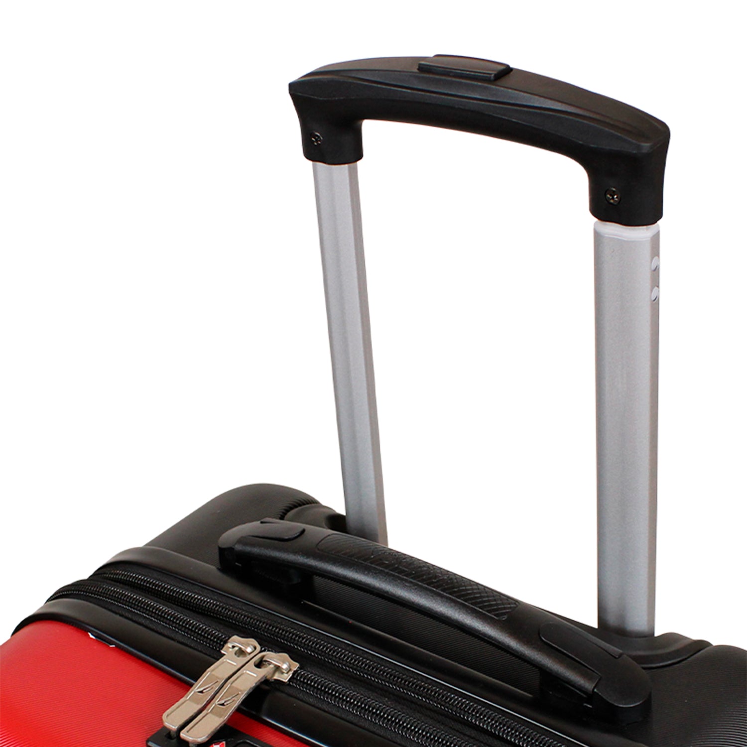 Set 3 Maletas Bora S+M+L roja + Organizador negro Nautica