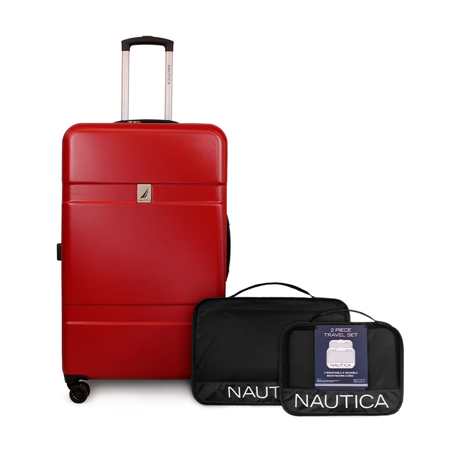 Pack Maleta grande Bora roja + Organizador Nautica