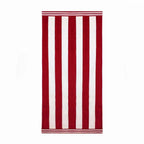 toalla cabana rojo