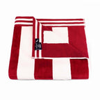 toalla cabana rojo