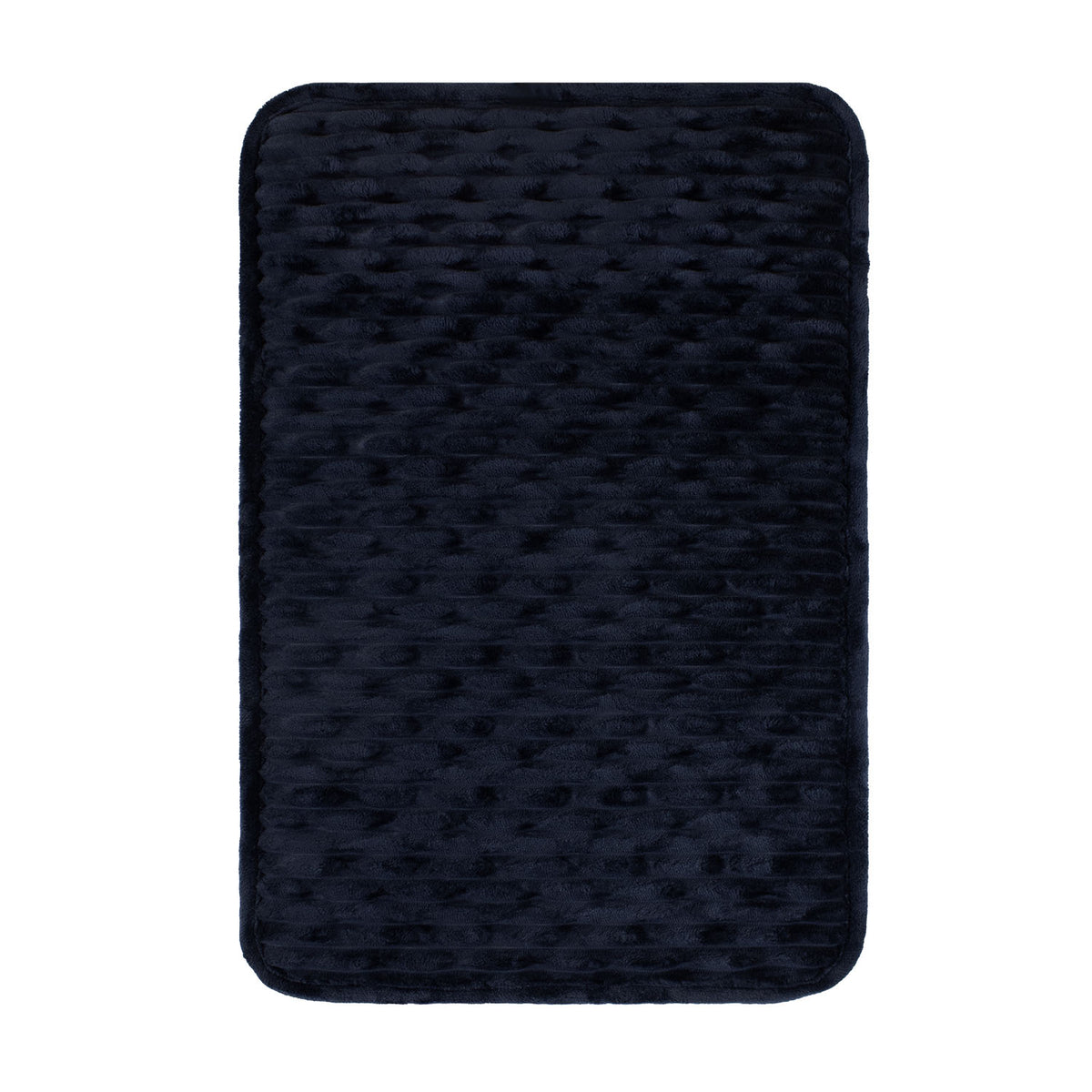 Alfombra de baño textura azul