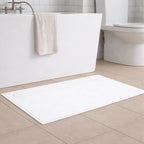 Toalla de piso logo nautica blanco