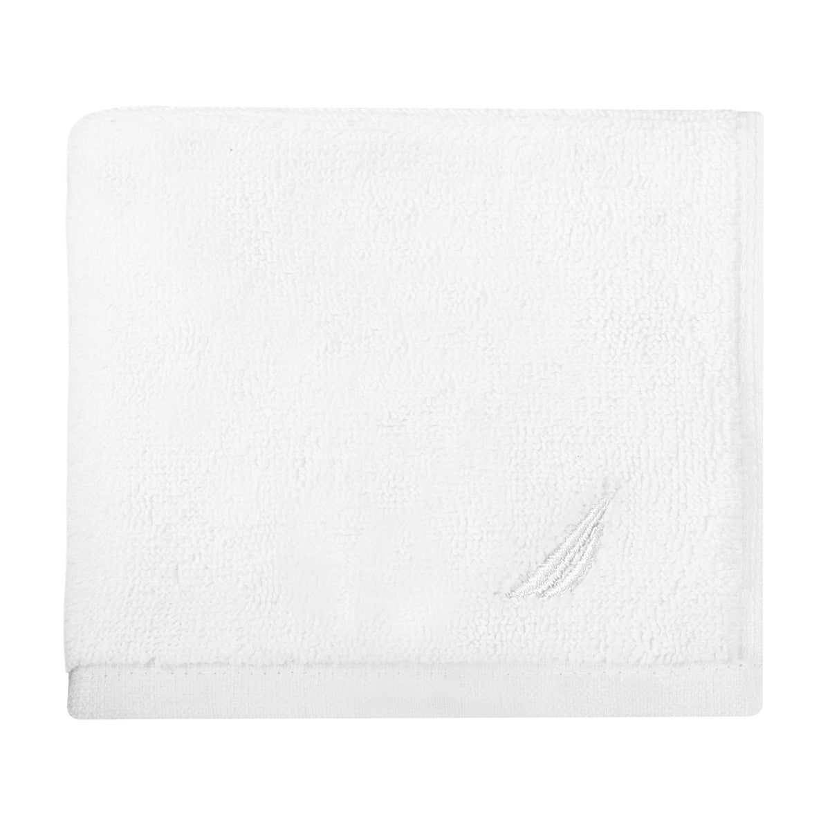 Toalla de cara logo nautica blanco