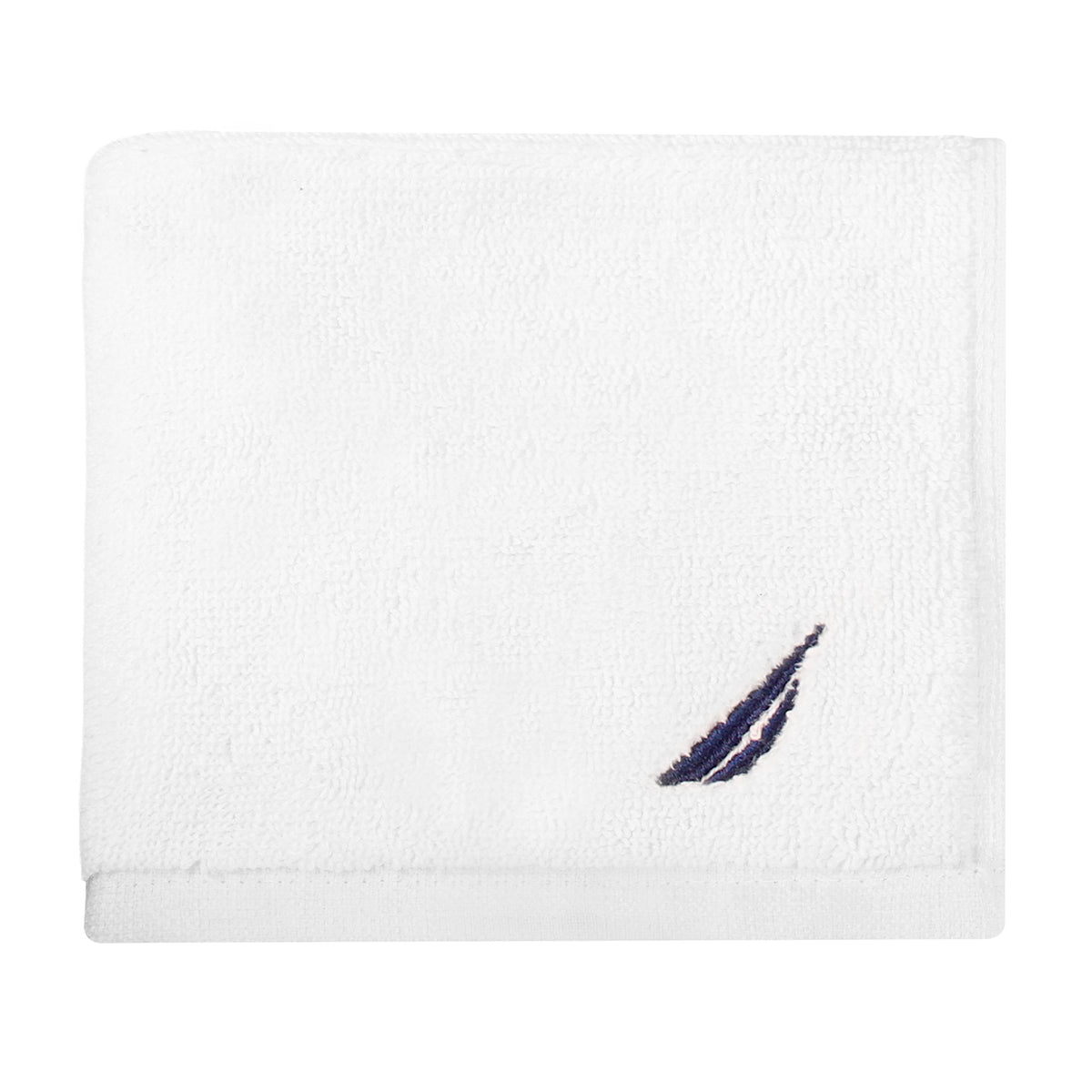 Toalla de cara logo nautica azul
