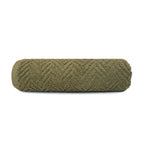 Toalla de mano vis verde oliva