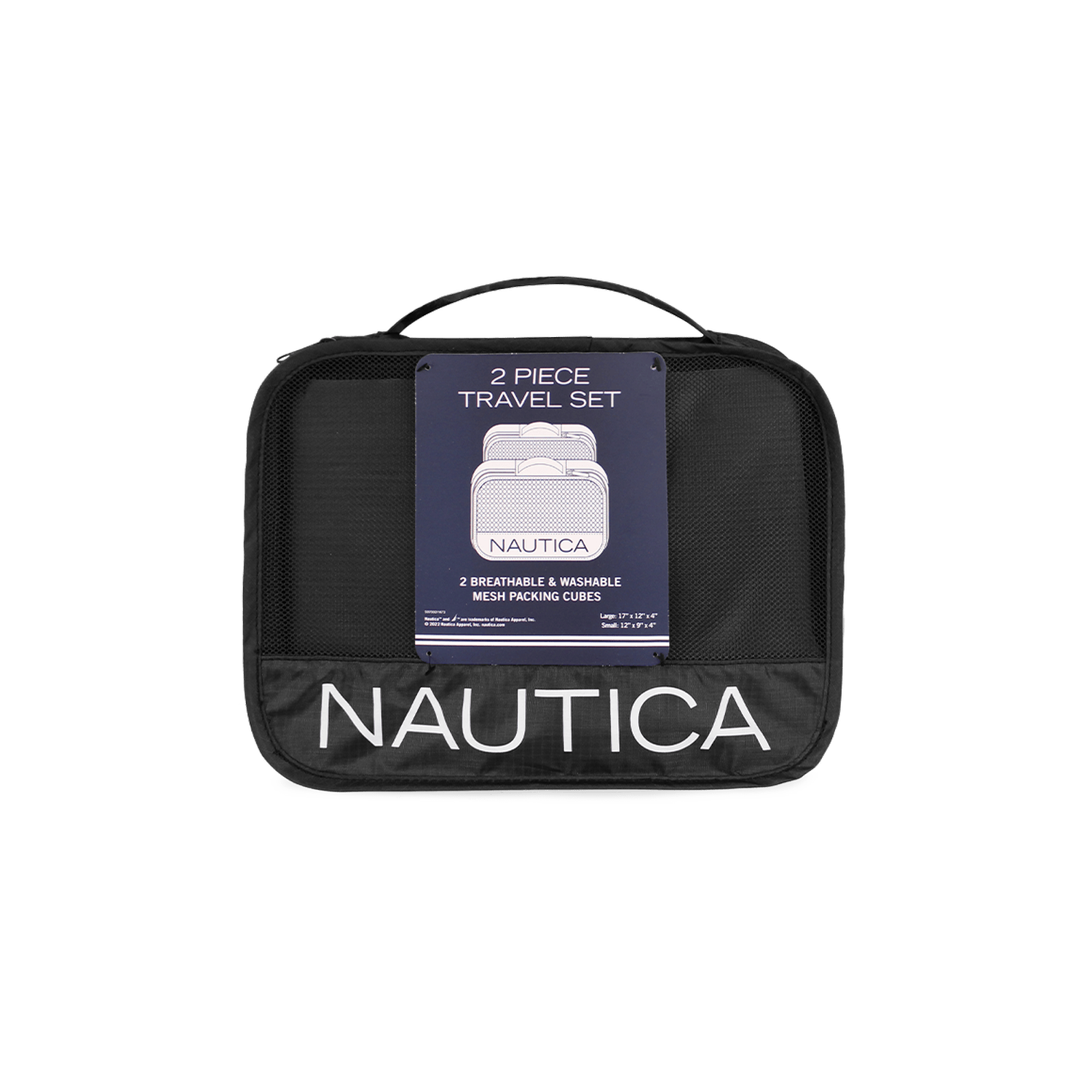 Set organizador de viaje negro