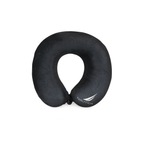 Almohada de viaje Memory Foam Negra- blanco