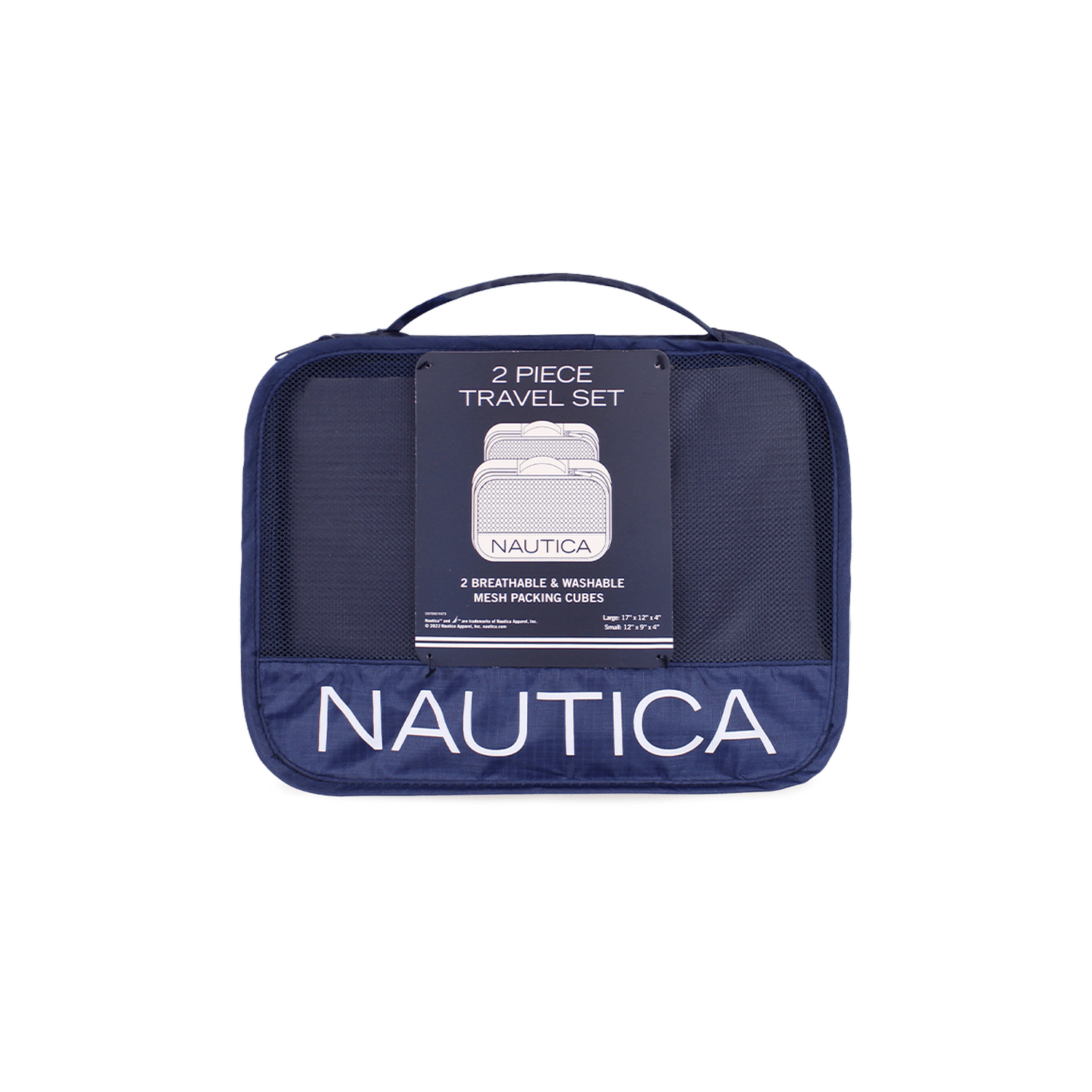 Set organizador de viaje azul