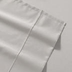 Juego de sábanas 3 piezas 1,5 plazas gris claro