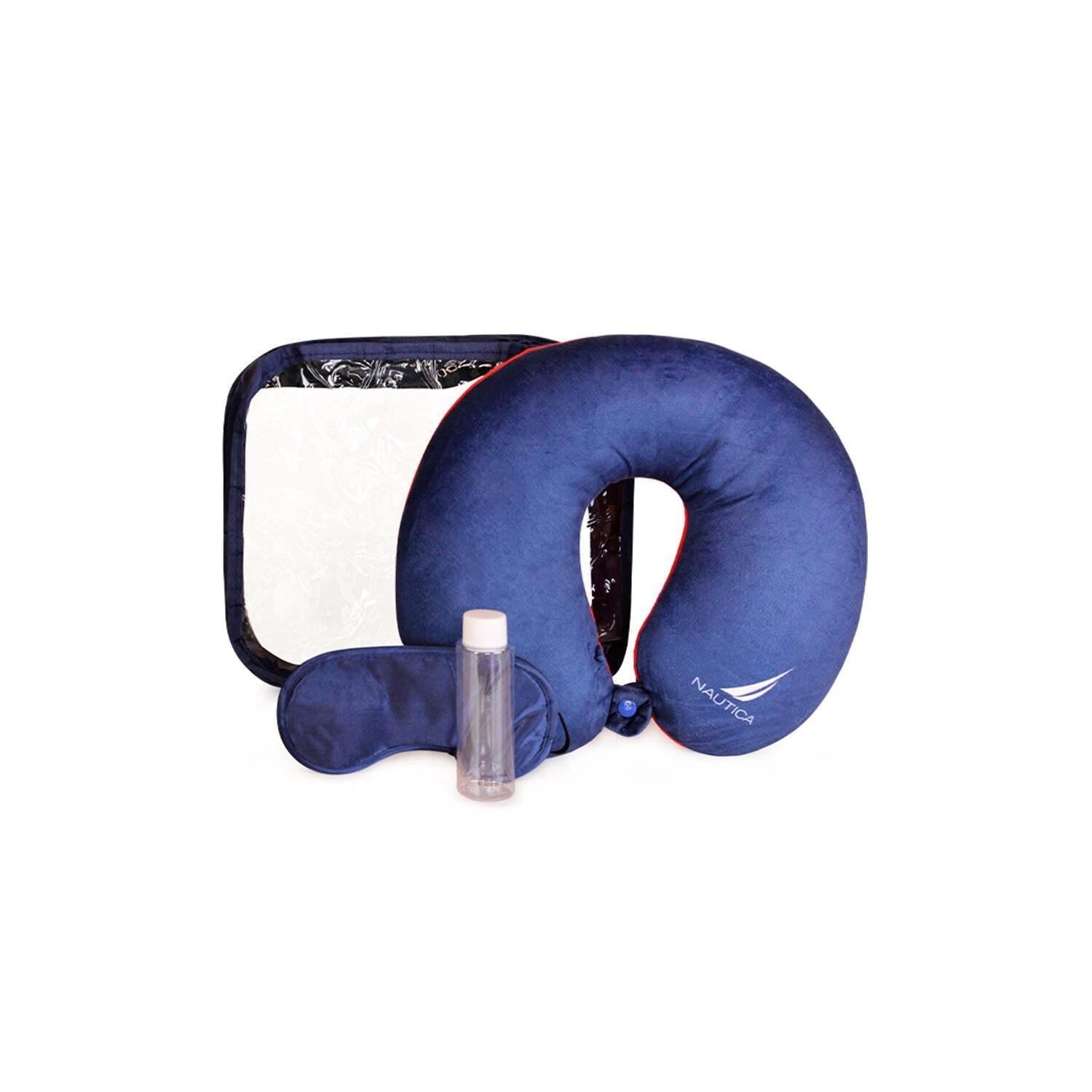 Kit de viaje 4 piezas azul