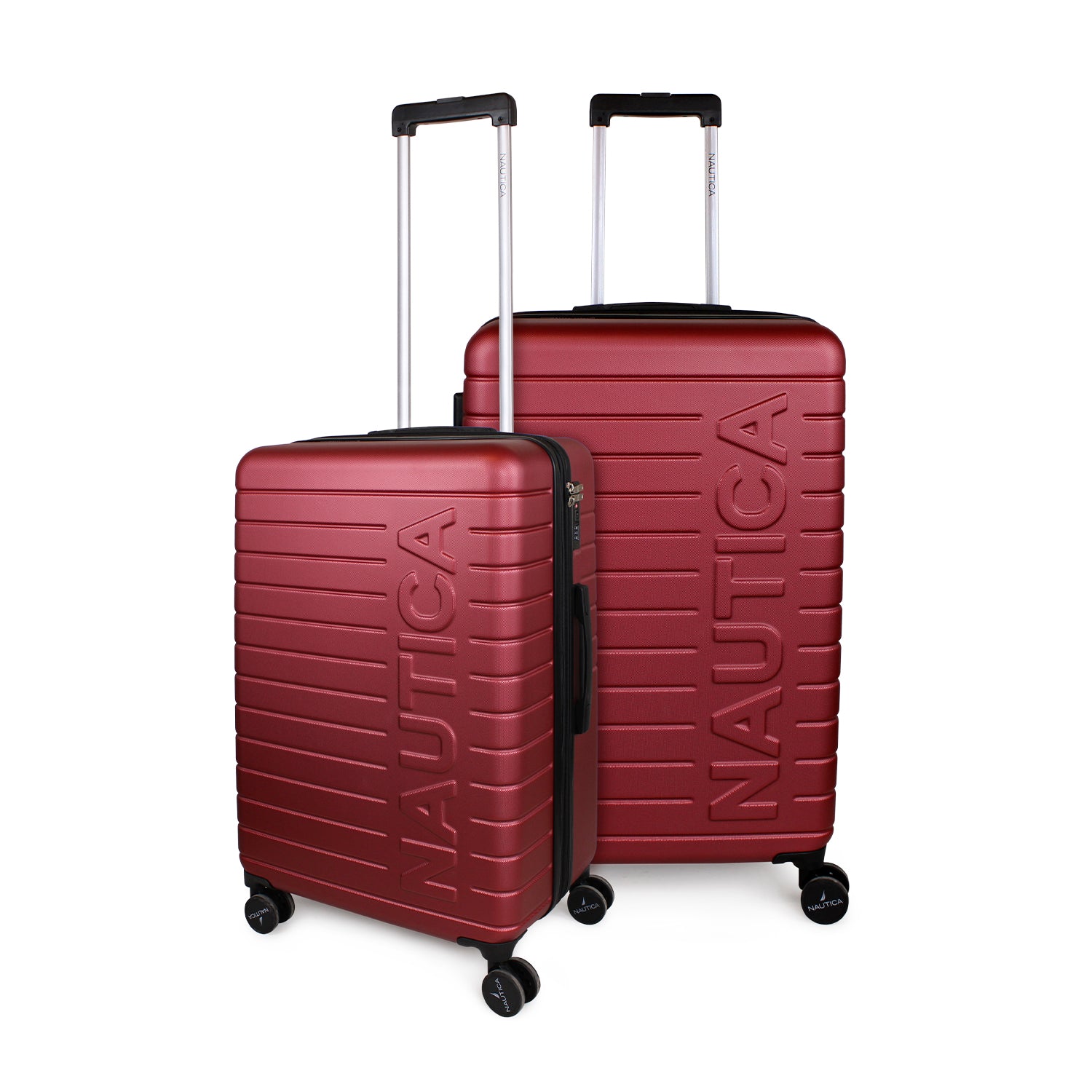 Pack 2 maletas M+L Argo burdeo