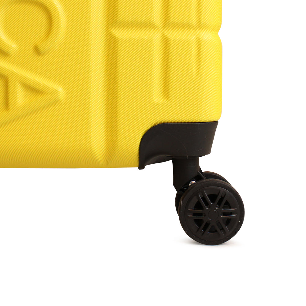 Pack 2 maletas M+L Amsterdam de 20 y 23kg Nautica - Amarillo