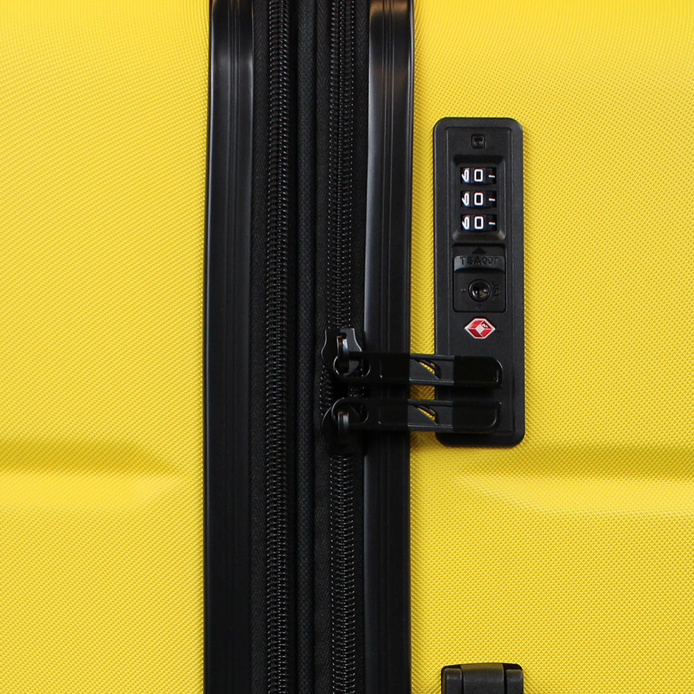 Pack 2 maletas S+M Amsterdam de 10 y 20kg Nautica - Amarillo