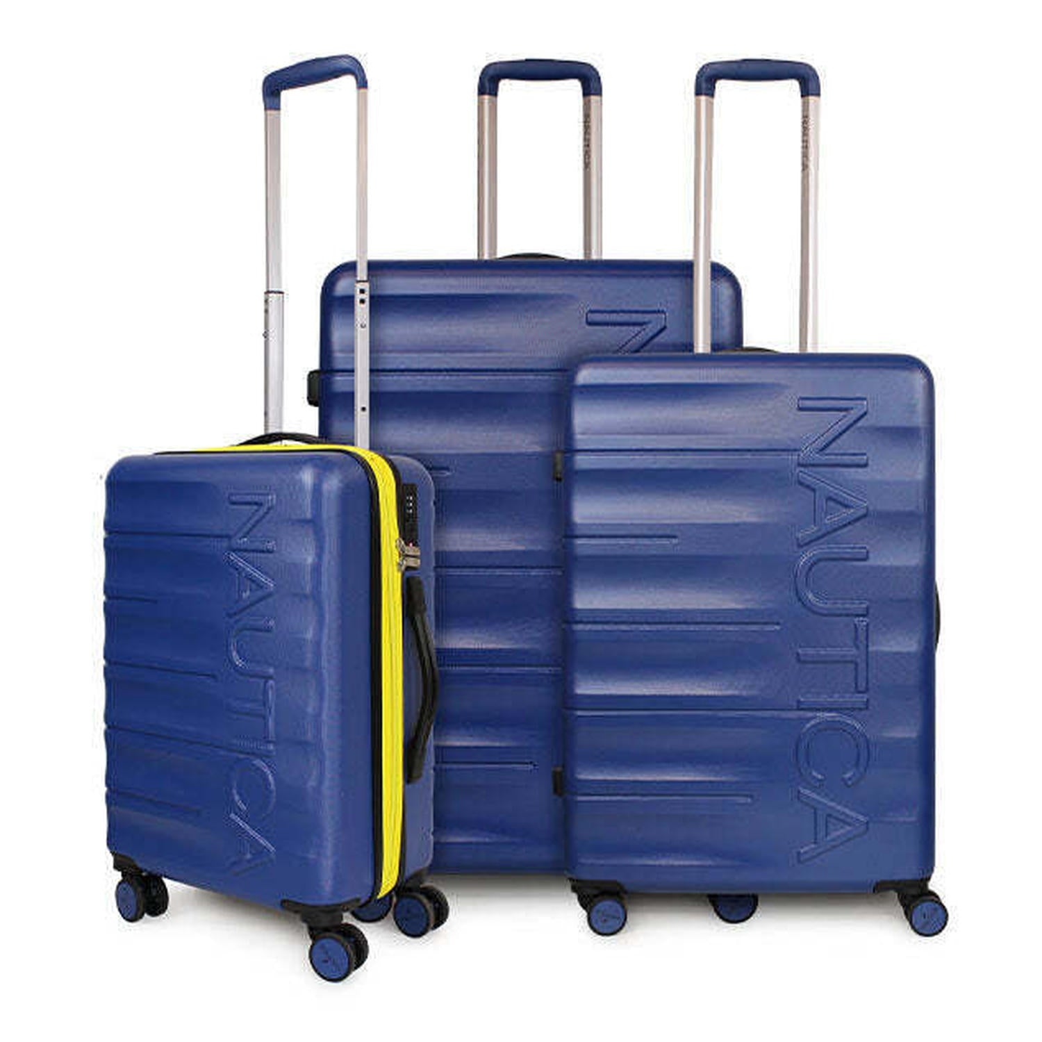 Set 3 maletas S+M+L Ibiza azul