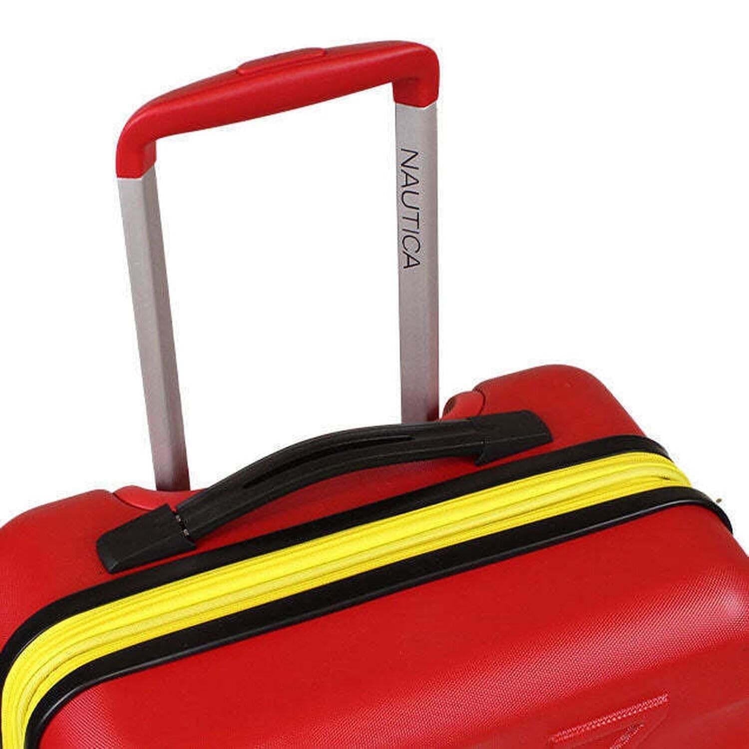 Set 3 maletas S+M+L Ibiza rojo