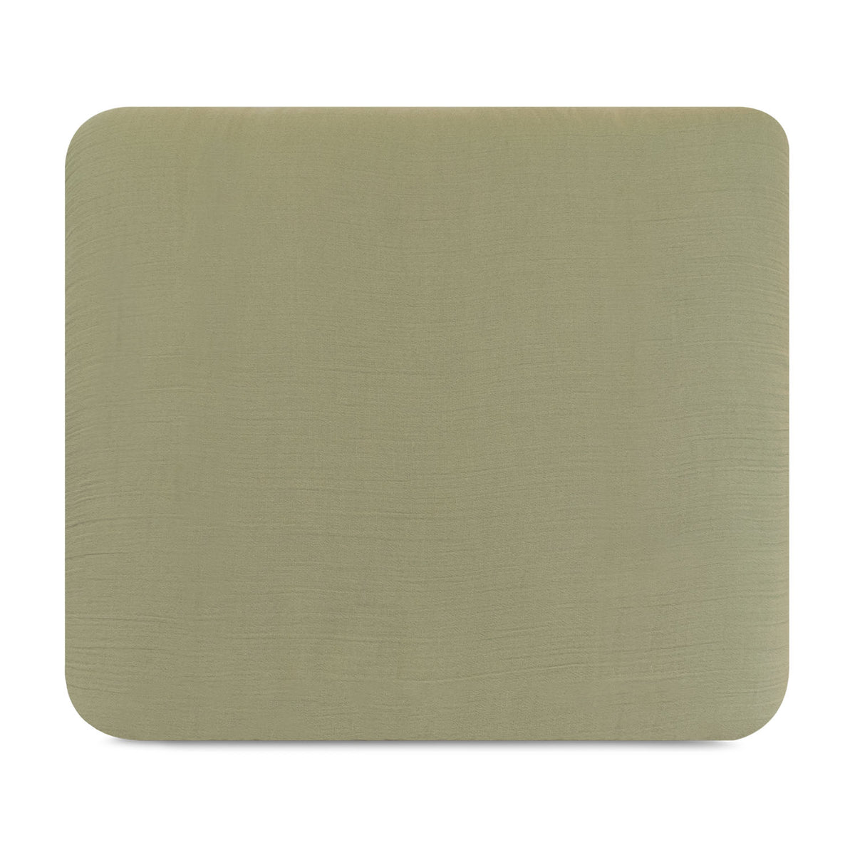 Cubrecama King reversible + Fundas verde oliva