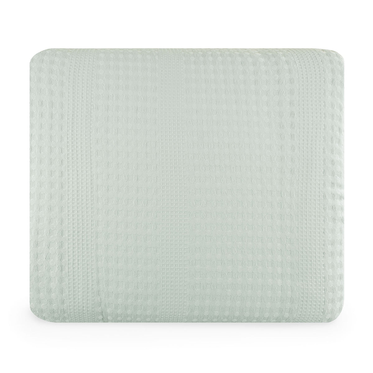 Cubrecama King Reversible + Fundas celeste