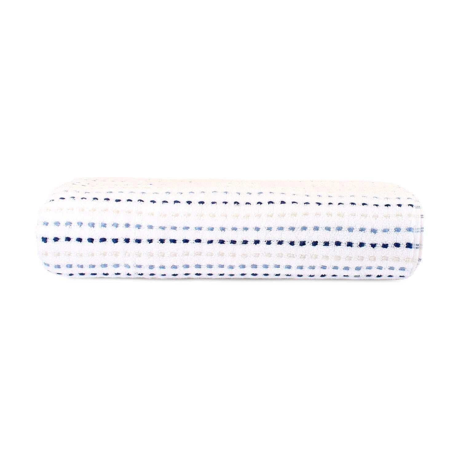 Toalla de baño Stripe azul