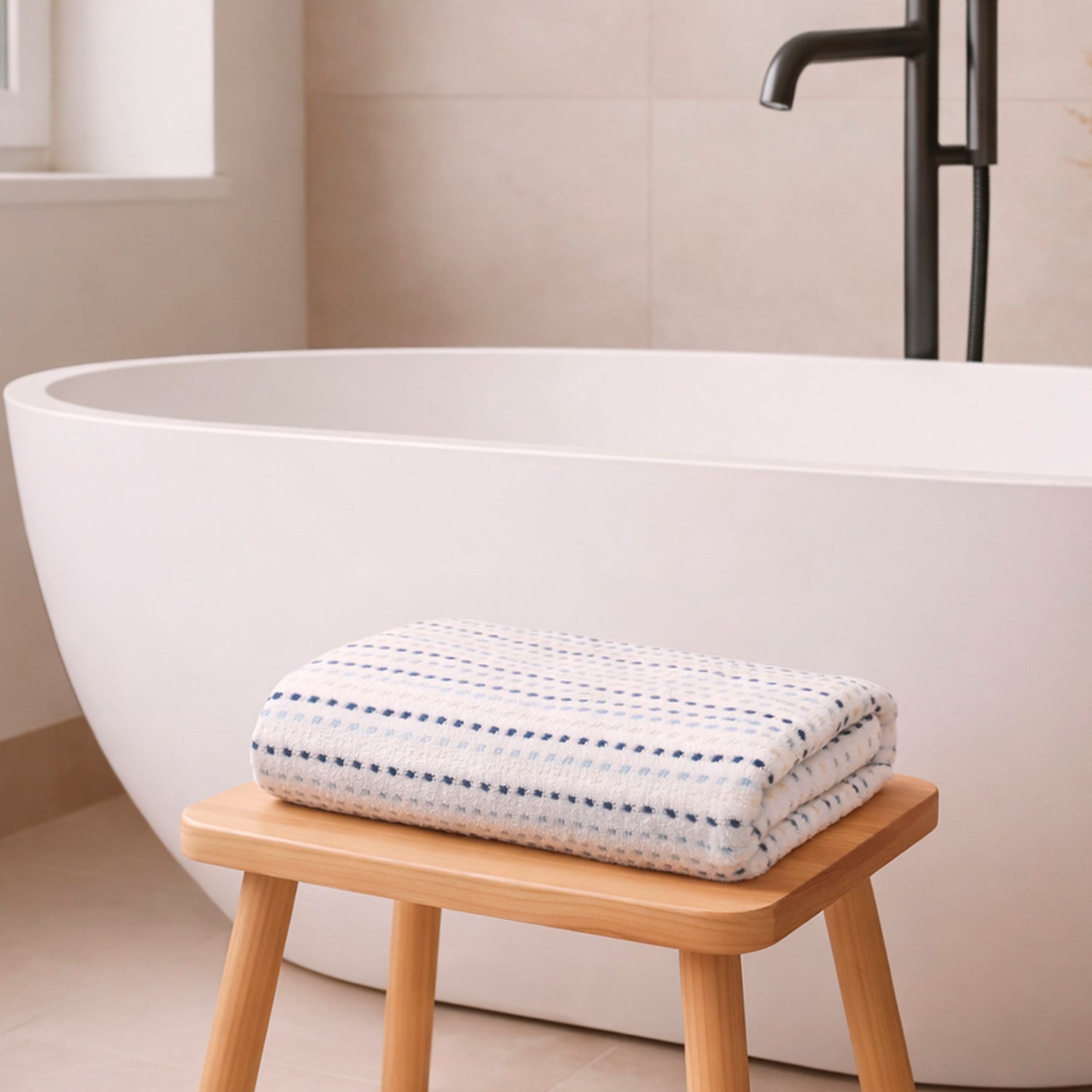 Toalla de baño Azul 