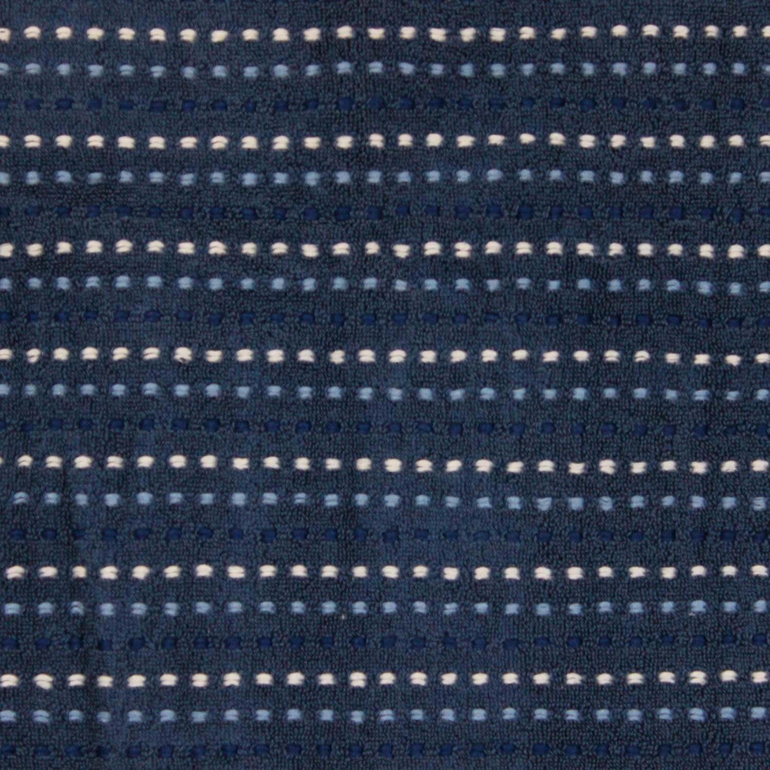 Toalla de baño Stripe azul marino