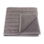 Toalla de baño Stripe gris oscuro