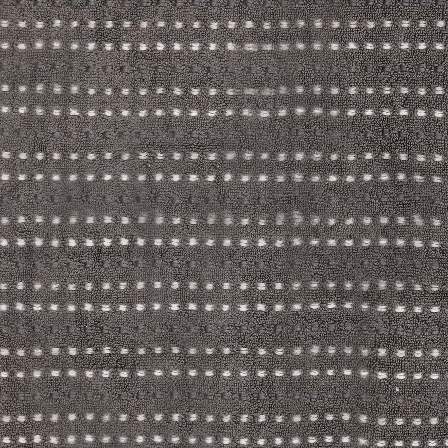 Toalla de baño Stripe gris oscuro