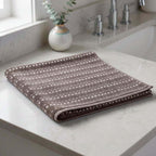 Toalla de baño Stripe gris oscuro