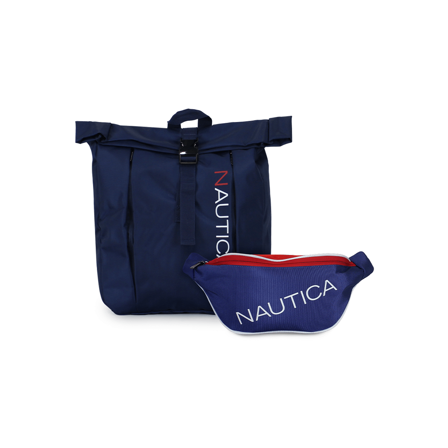 Mochila Bend + Banano Kappa Nautica - Azul