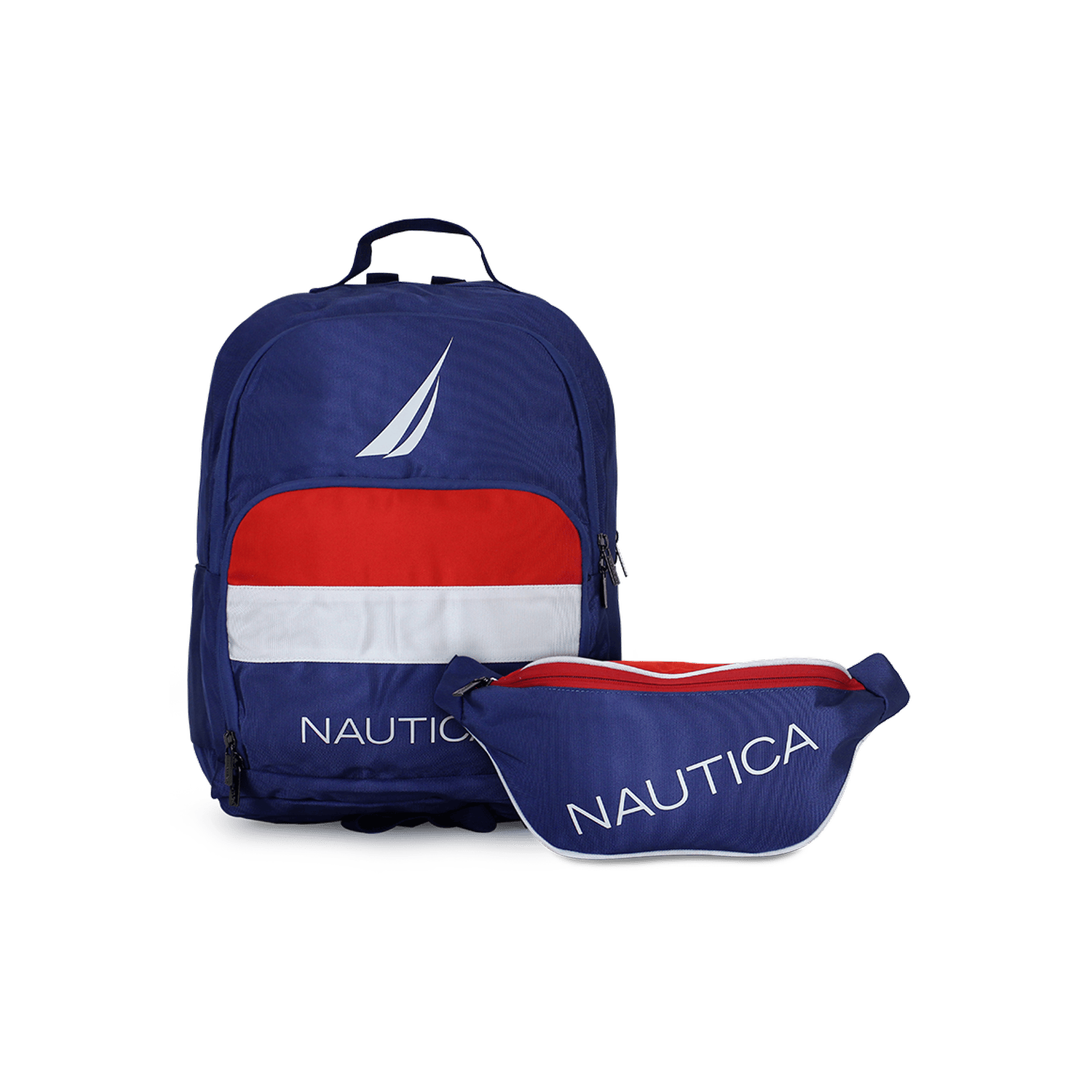 Mochila Pólux + Banano Kappa Nautica - Azul