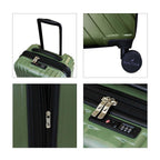 Pack 2 maletas S+L San Blas verde