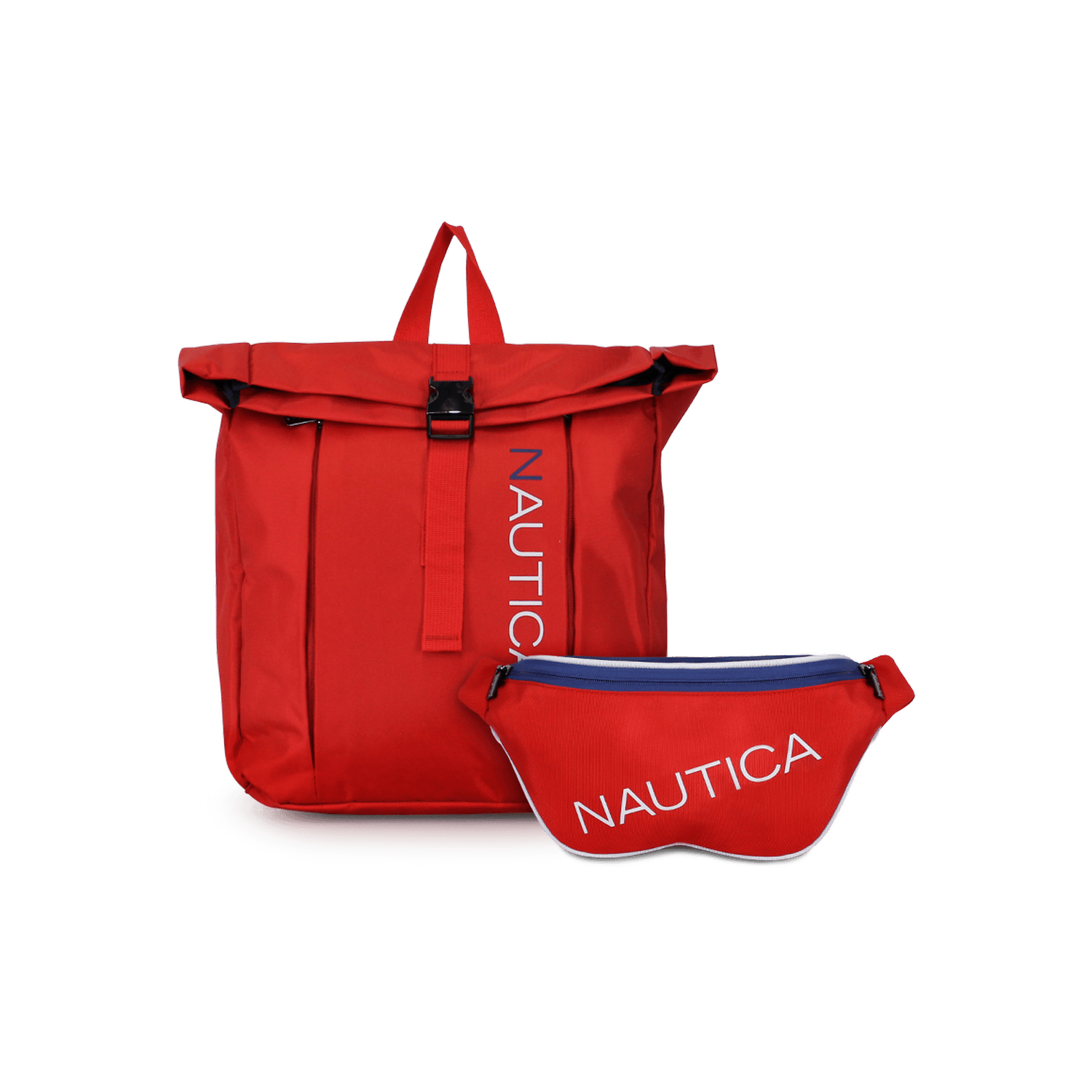Mochila Bend + Banano Kappa Nautica - Rojo