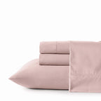 Juego de sábanas 4 piezas king rosado