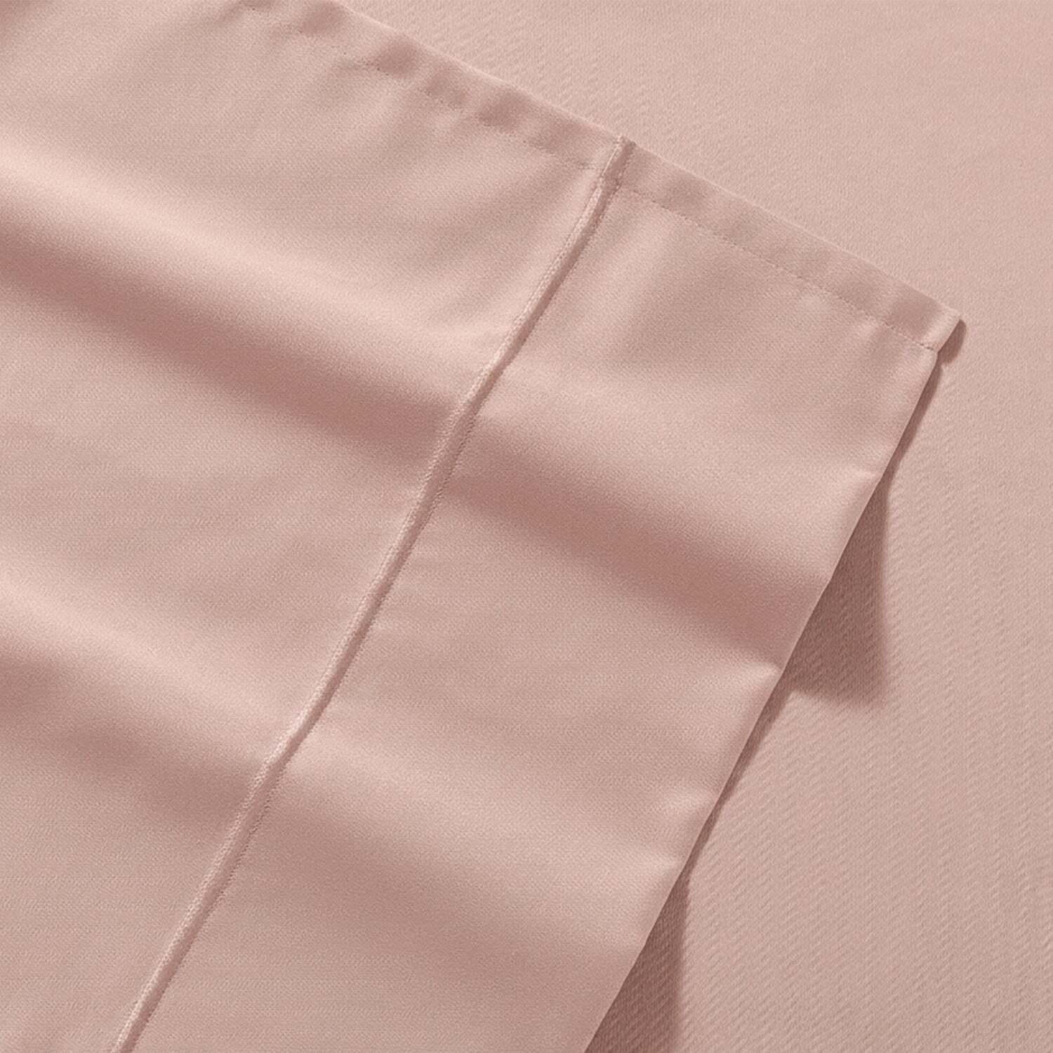 Juego de sábanas 4 piezas 2 plazas rosado