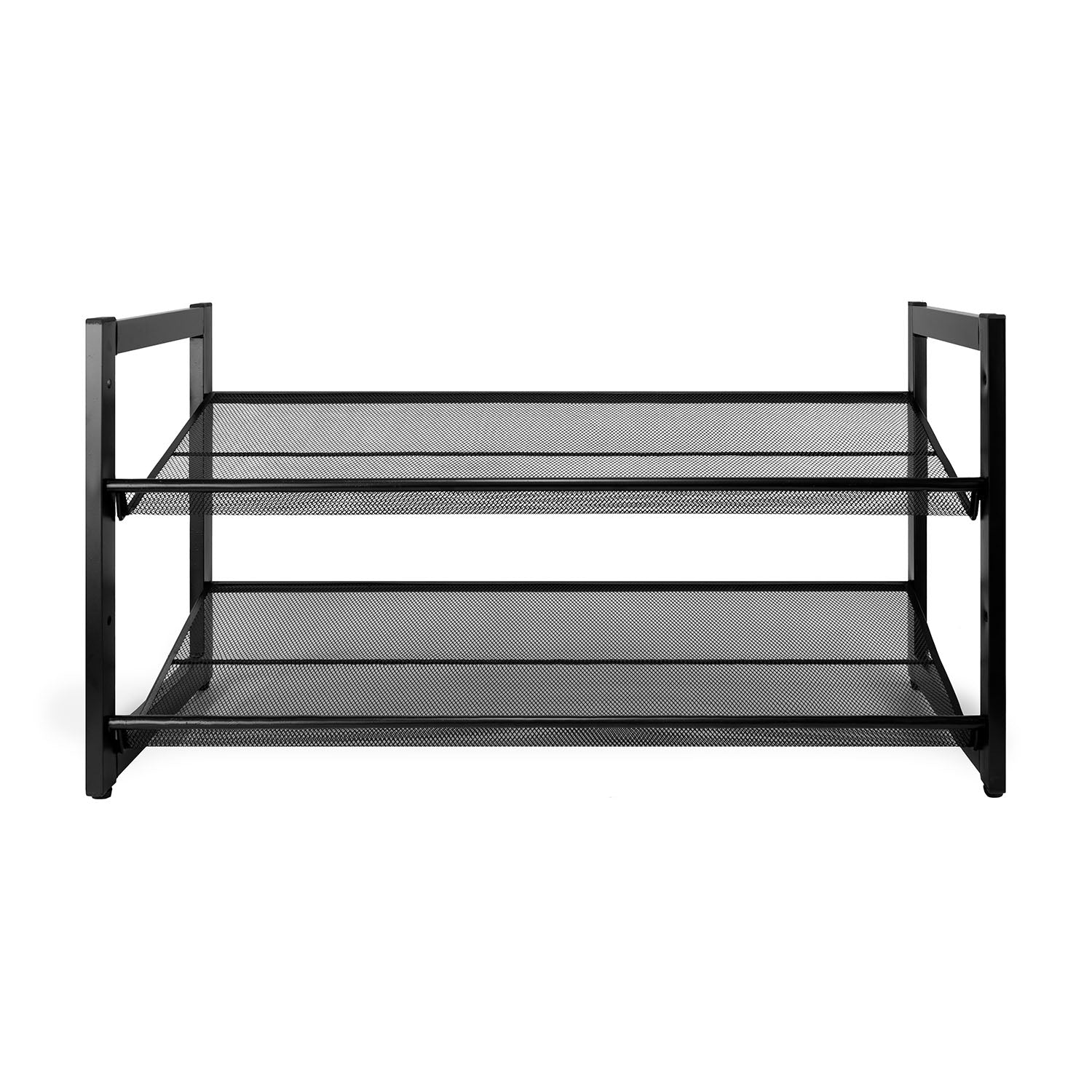 Organizador de Zapatos 2 Niveles Multifuncional negro