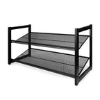 Organizador de Zapatos 2 Niveles Multifuncional negro