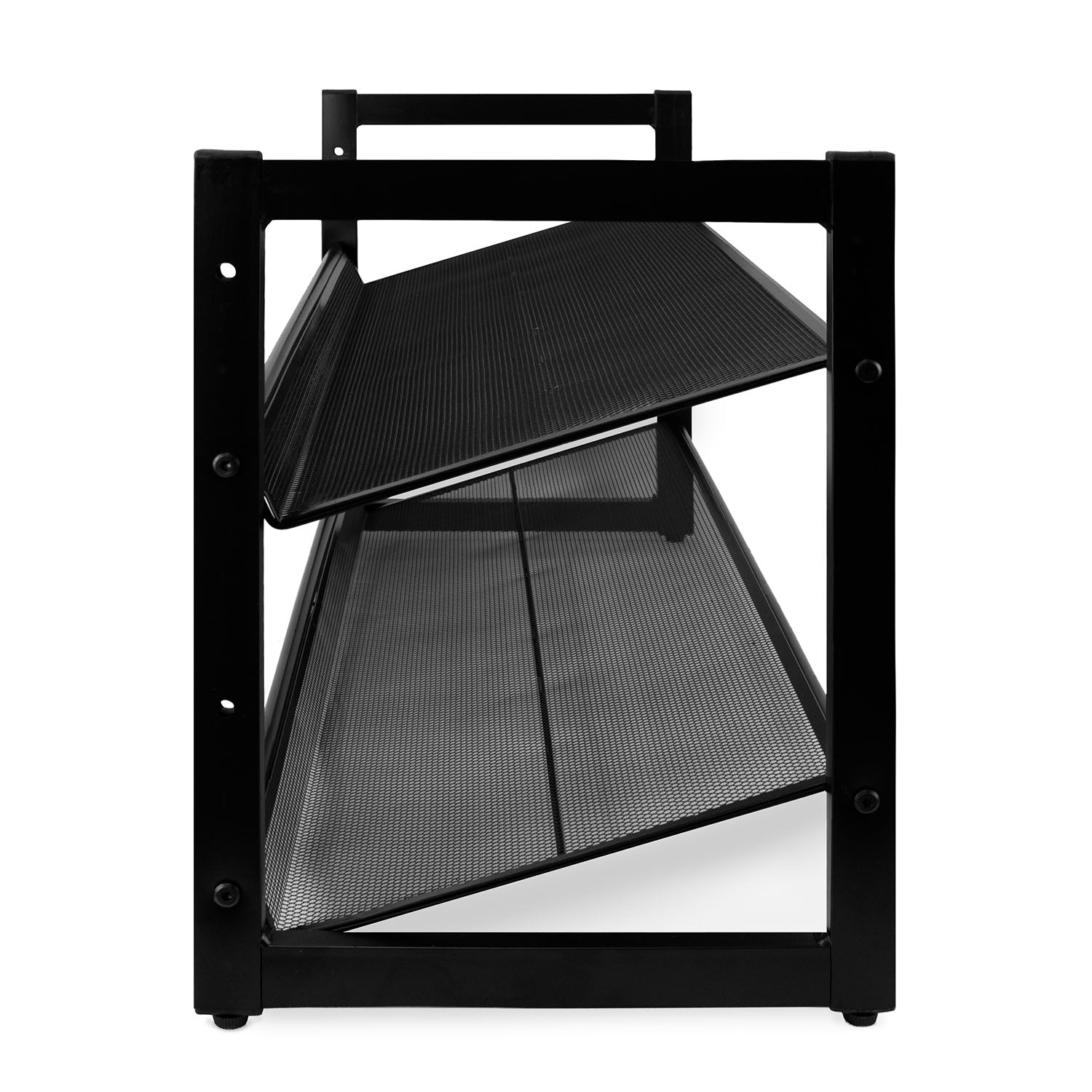 Organizador de Zapatos 2 Niveles Multifuncional negro