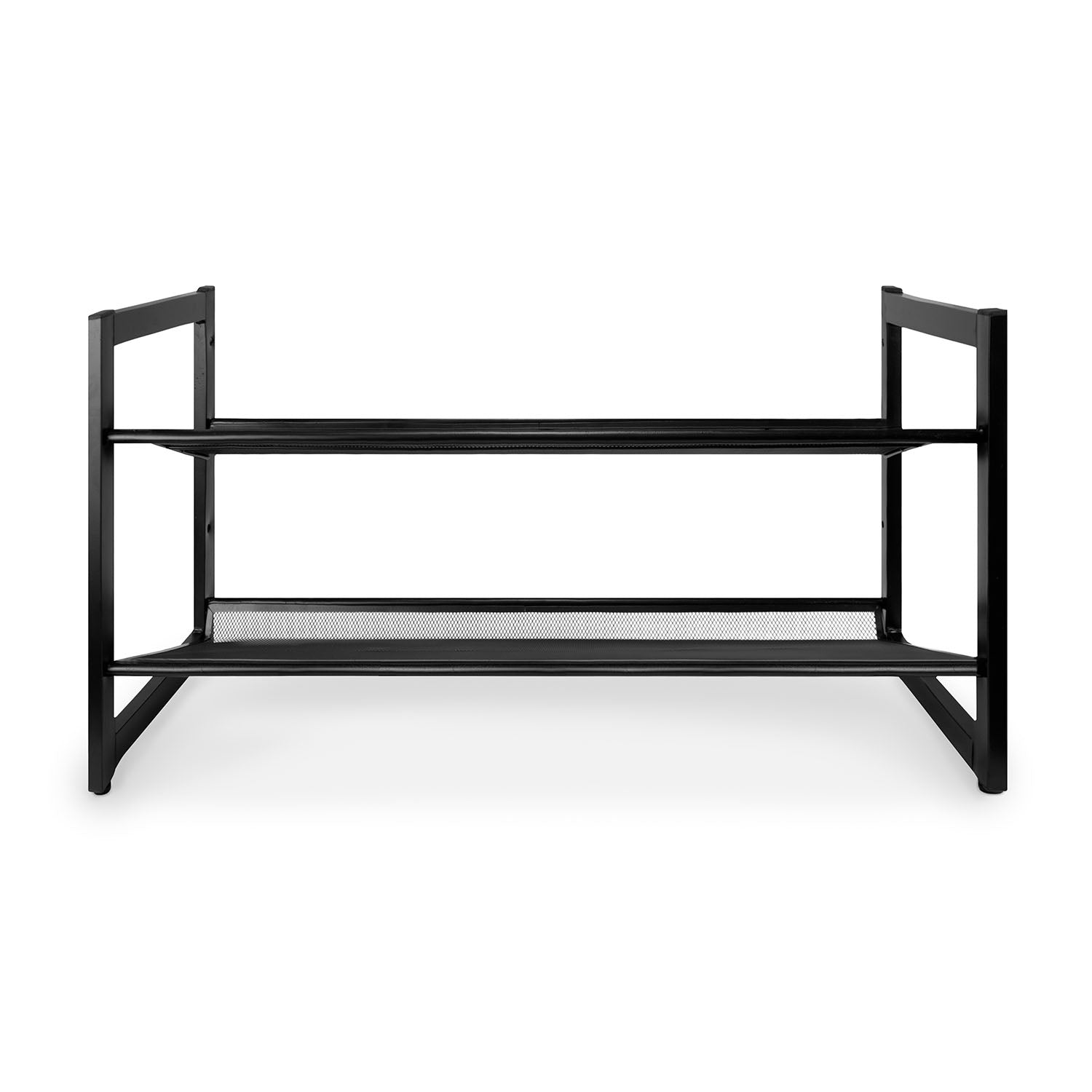 Organizador de Zapatos 2 Niveles Multifuncional negro