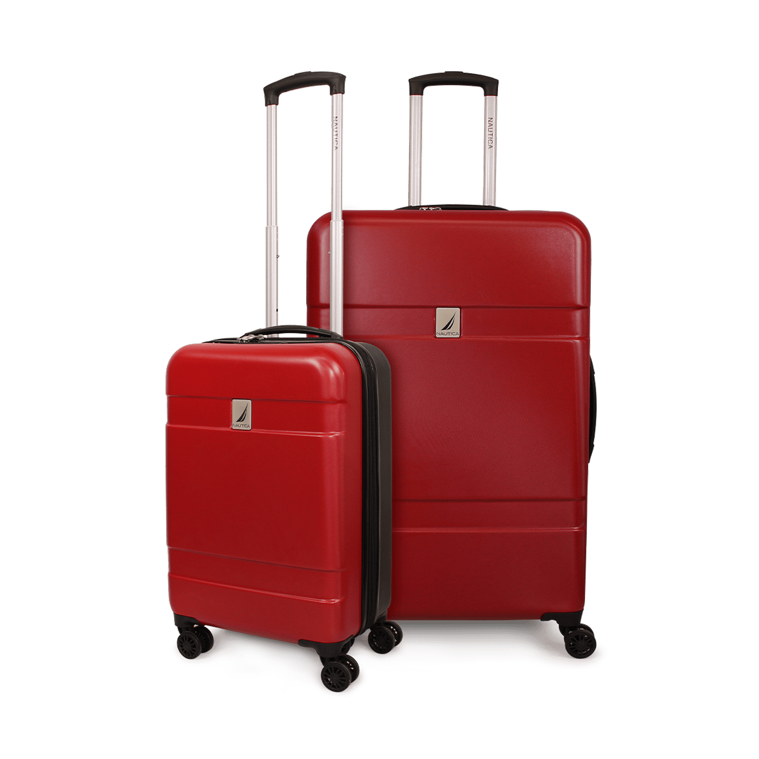 Pack 2 maletas Bora S de cabina + L grande Nautica - Rojo