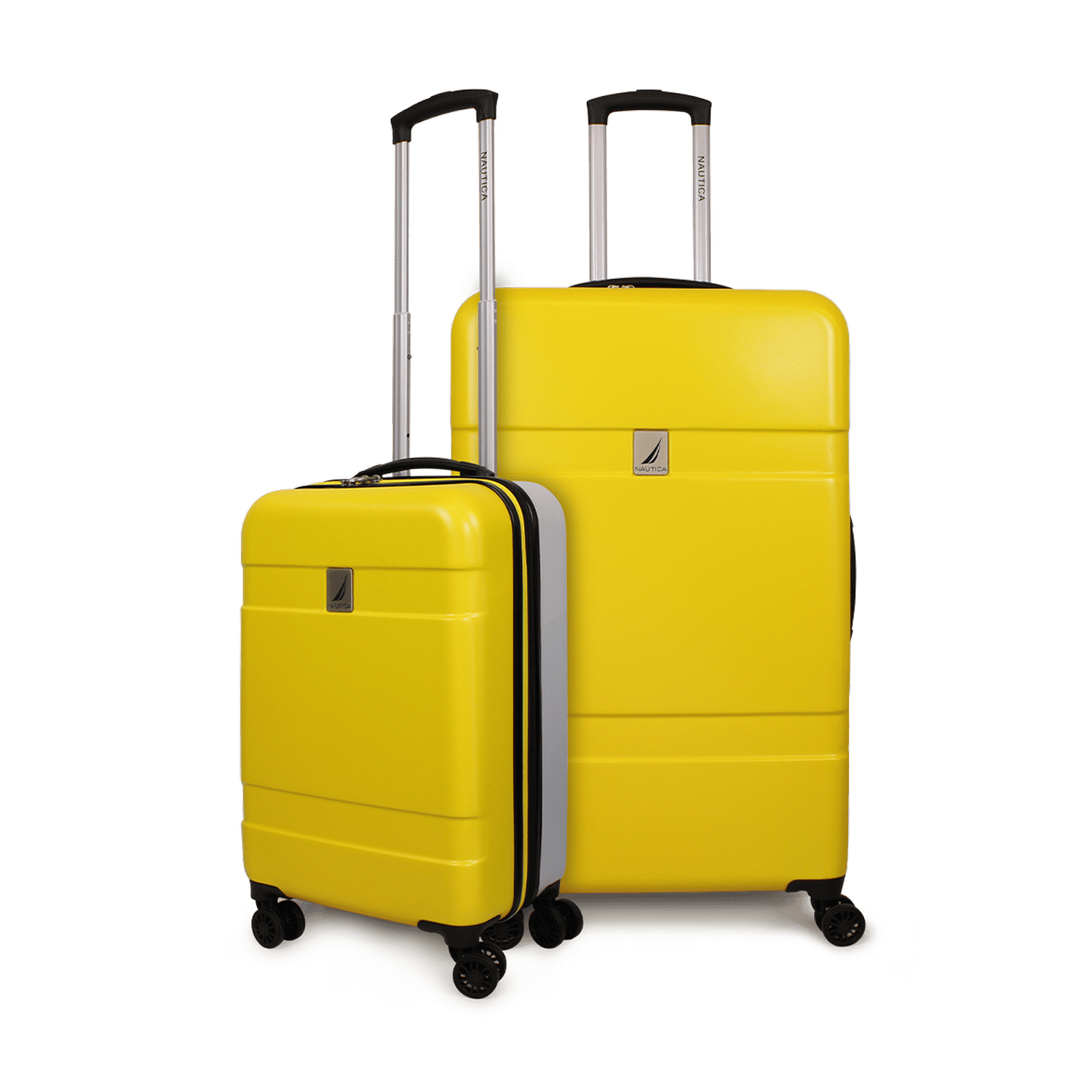 Pack 2 maletas Bora S de cabina + L grande Nautica - Amarillo