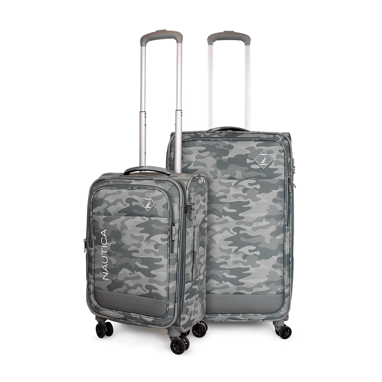 Pack 2 maletas de tela S+M Barham Nautica - Gris