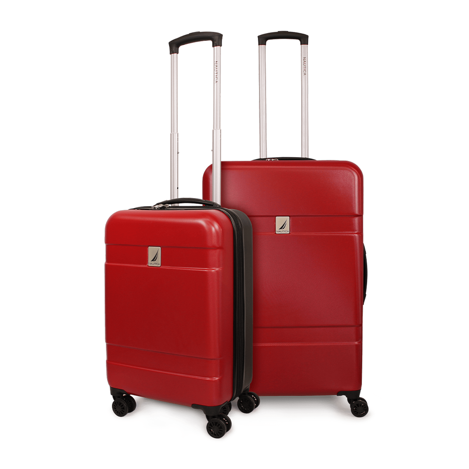 Pack 2 maletas Bora S de cabina + Mediana Nautica - Rojo