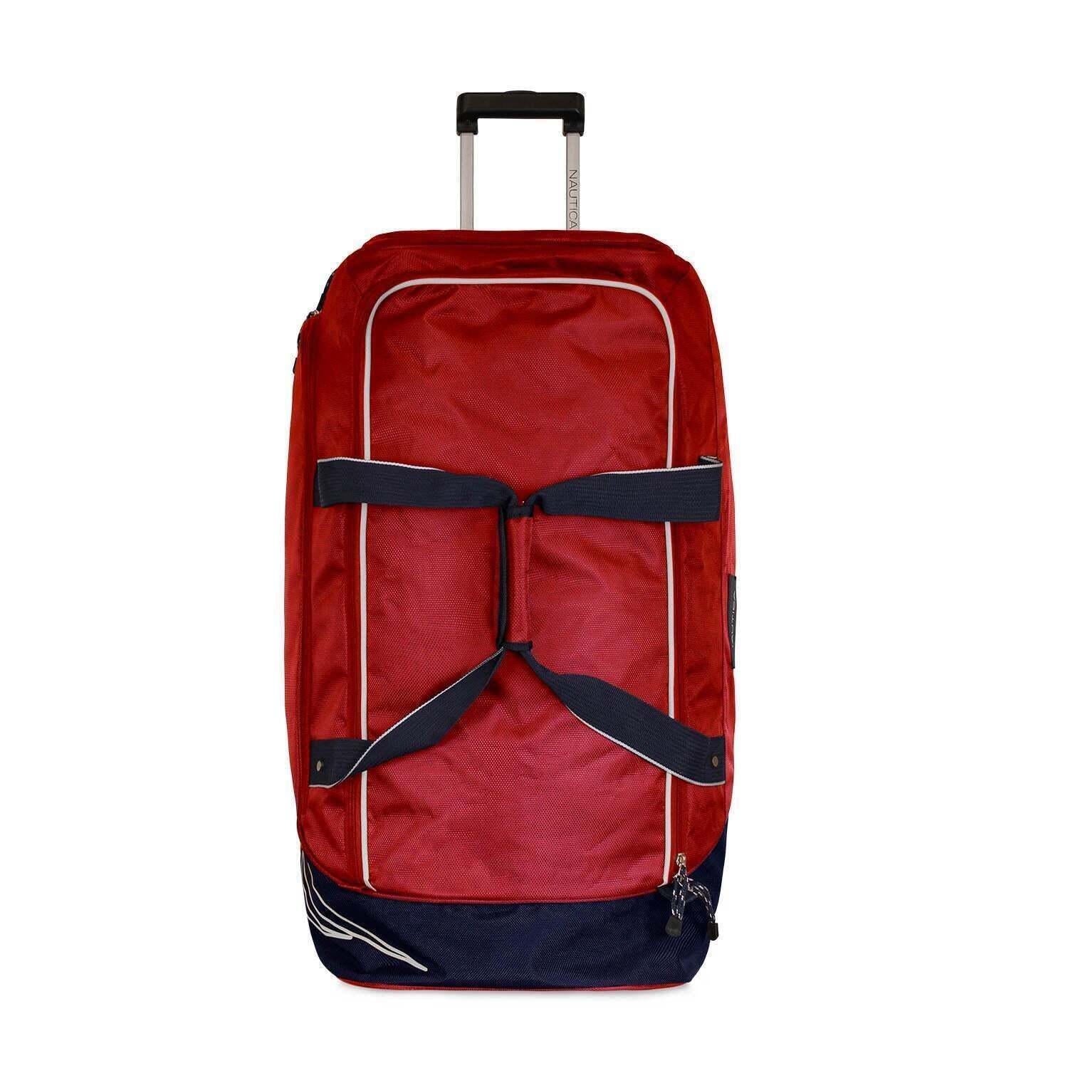 Bolso con ruedas Mannar L rojo