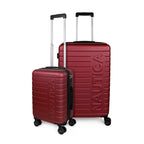 Pack 2 maletas S+L Argo burdeo